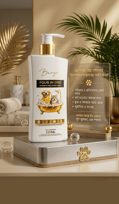 Bengal Four In One Shampoo and Conditioner 250ml_img_1