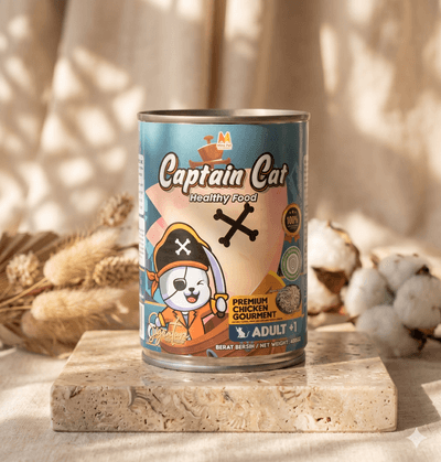 Captain Cat Premium Chicken Gourmet Wet Food for Adult Cats (1+ Years) - 400g_img_0
