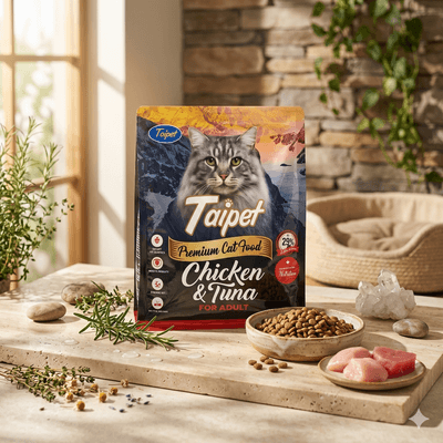 Taipet Premium Chicken & Tuna Dry Cat Food For Adult Cats 1kg_img_0