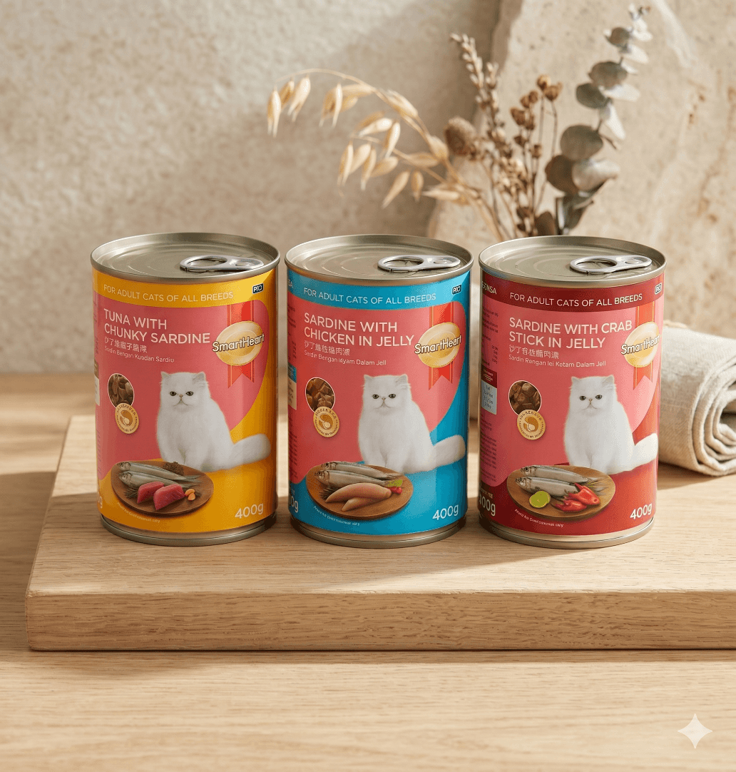SmartHeart Wet Food Can Adult (400g)