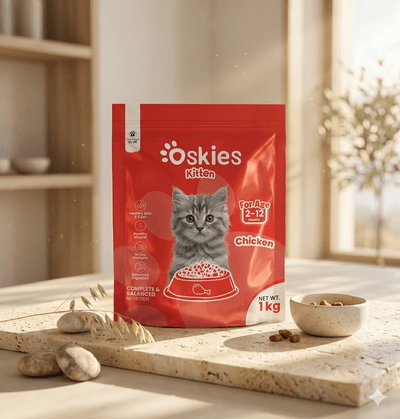 Oskies Kitten Food - Chicken (1 kg)_img_0