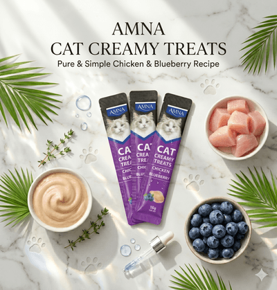AMNA Cat Creamy Treats - Chicken & Blueberry Recipe (15g)_img_0