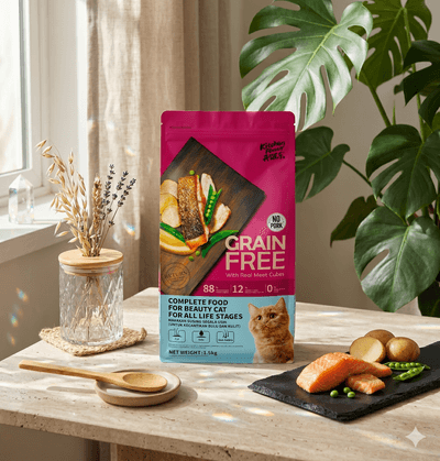 Kitchen Flavor Grain Free Beauty Cat Food for All Life Stages - 400g_img_0