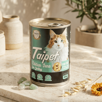 Taipet Chicken & Tuna in Jelly Wet Cat Food - 400g_img_1