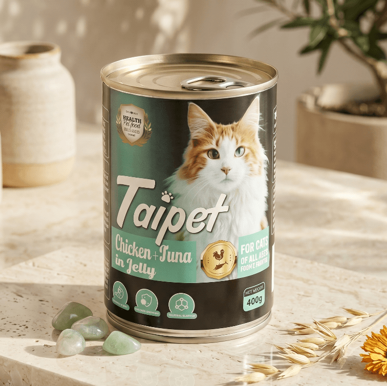 Taipet Chicken & Tuna in Jelly Wet Cat Food - 400g
