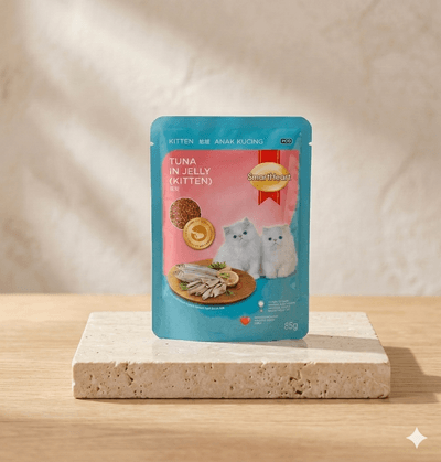SmartHeart Tuna in Jelly Wet Kitten Food Pouch (85g)_img_0